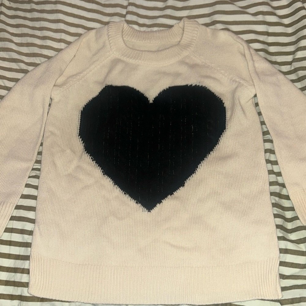 heart sweater